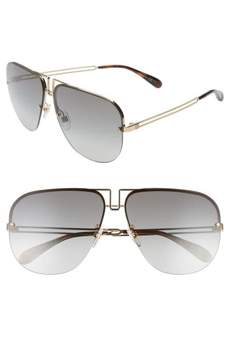 givenchy sgv654 col0748|Givenchy 64MM Aviator Sunglasses on SALE .